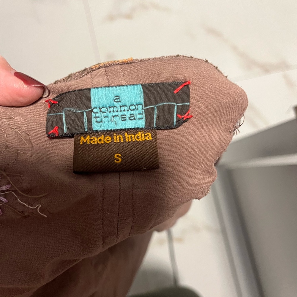 Common Thread Small Embroidered Jacket - image 4